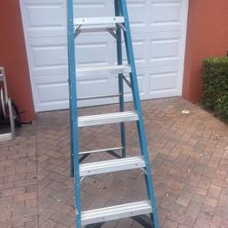 6’ 0ft Fiberglass Werner Ladder