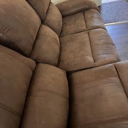 Brown Recliner Couch