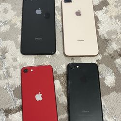 Lot Of iPhone 8, 8 Plus For Parts Only 