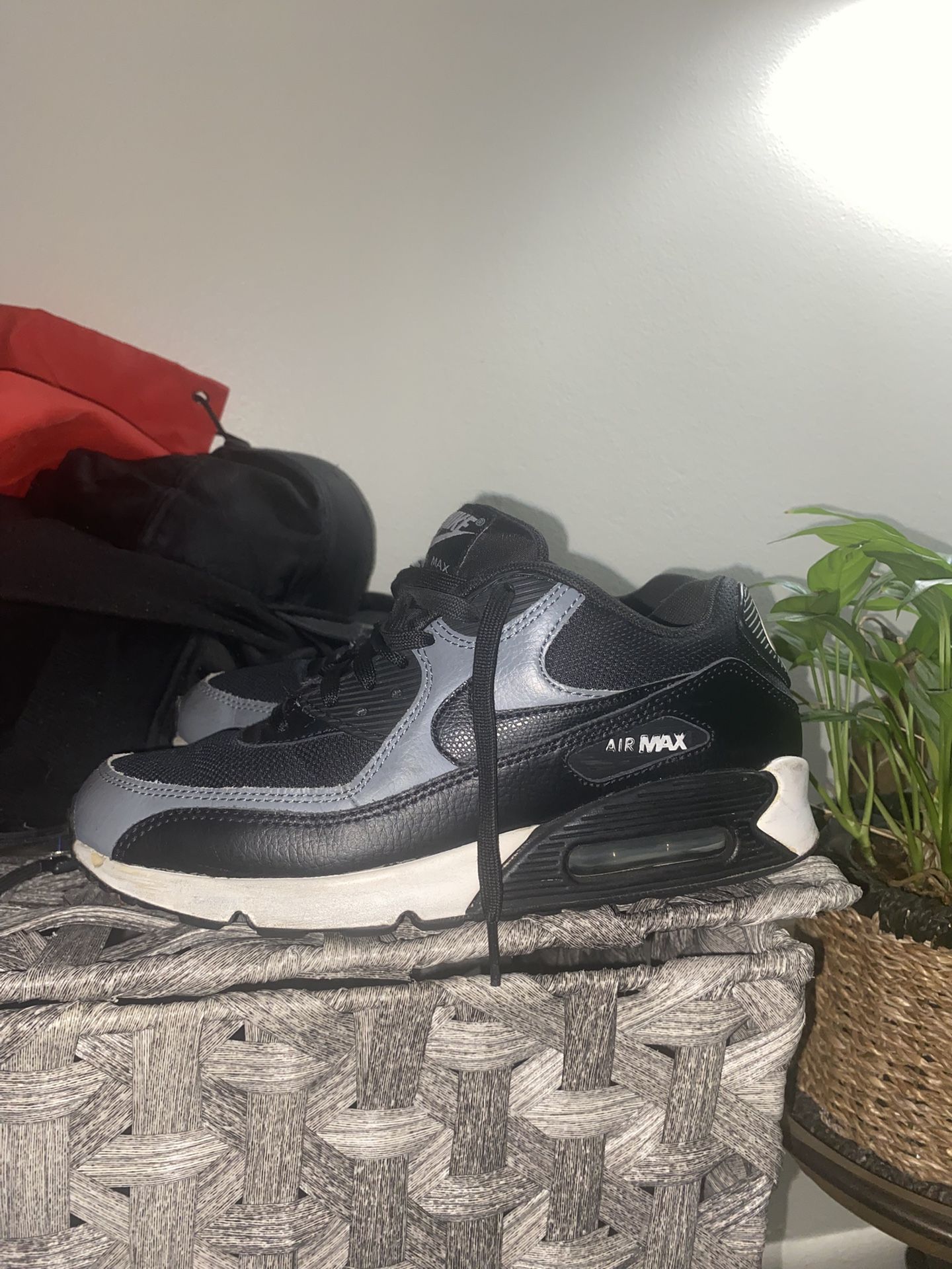 Air Max 90 Black Cool Grey Sz 8.5