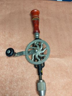 Vintage 1976 Soguard Eggbeater Hand Drill Working