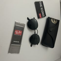 ray ban round metal 