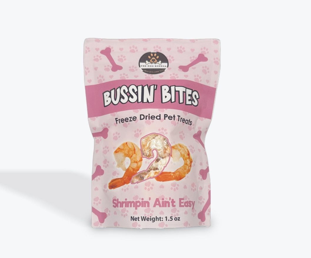 Human-Grade Freeze Dried Dog Treats Cat Treats -100% Shrimp