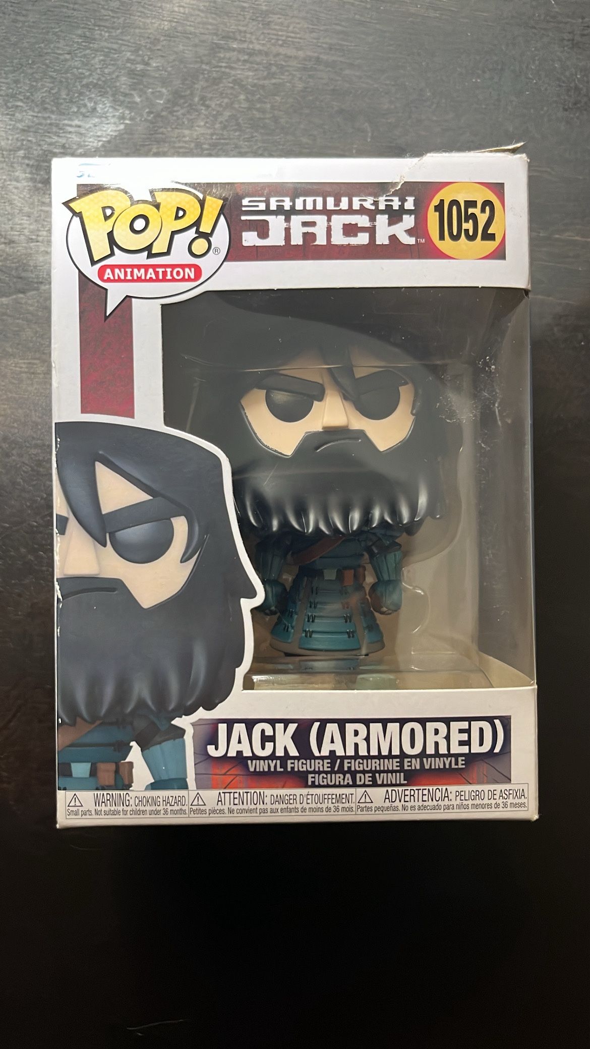 Pop Animation 1052 Samurai Jack (Armored)