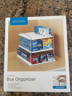 New YouCopia Adjustable Box Organizer