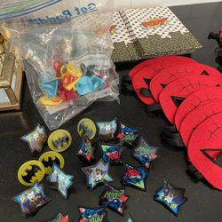Superhero Party Stuff - $30