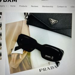 Prada Symbole Sunglasses - Slate Gray Lenses