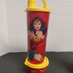New Wonder Women Cup And Snack Cup.