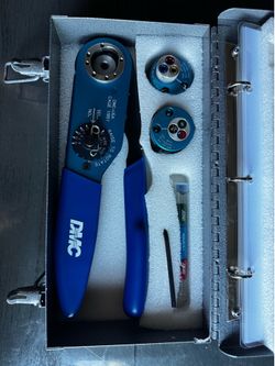 Crimping Tool and Turrets DMC AF8