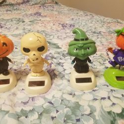 Lot Of 4 Halloween Themed Sun Dancers