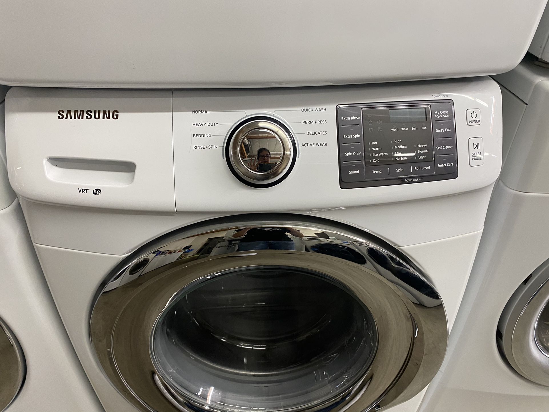 Samsung Front Load Washer And Gas Dryer Set