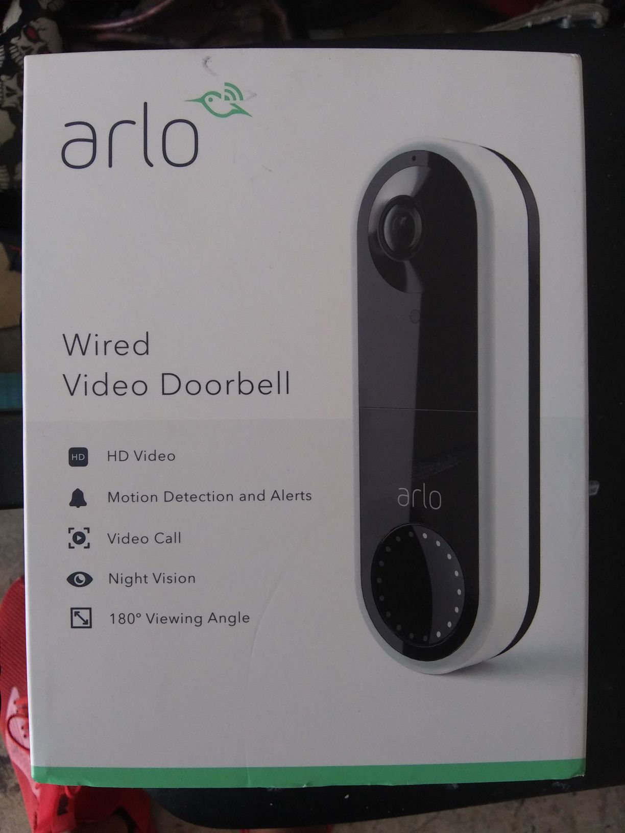 Arlo wired doorbell camera