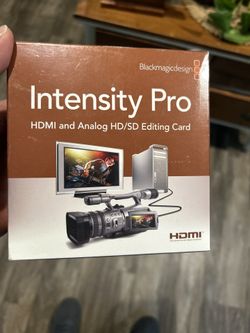 Intensity Pro HDMI And Analog He/Sd Editing Card NEW