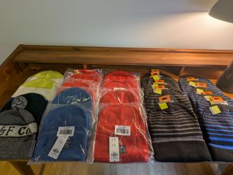 NWT High-Quality Men's Winter Knit Beanies from A&F and Hollister