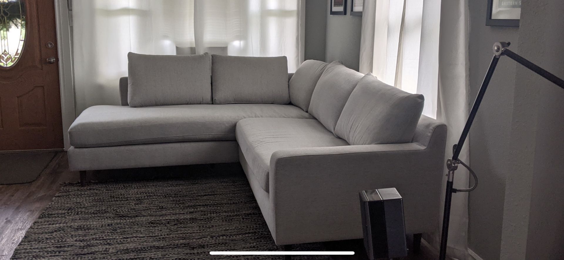 Left Bumper Chaise Sofa