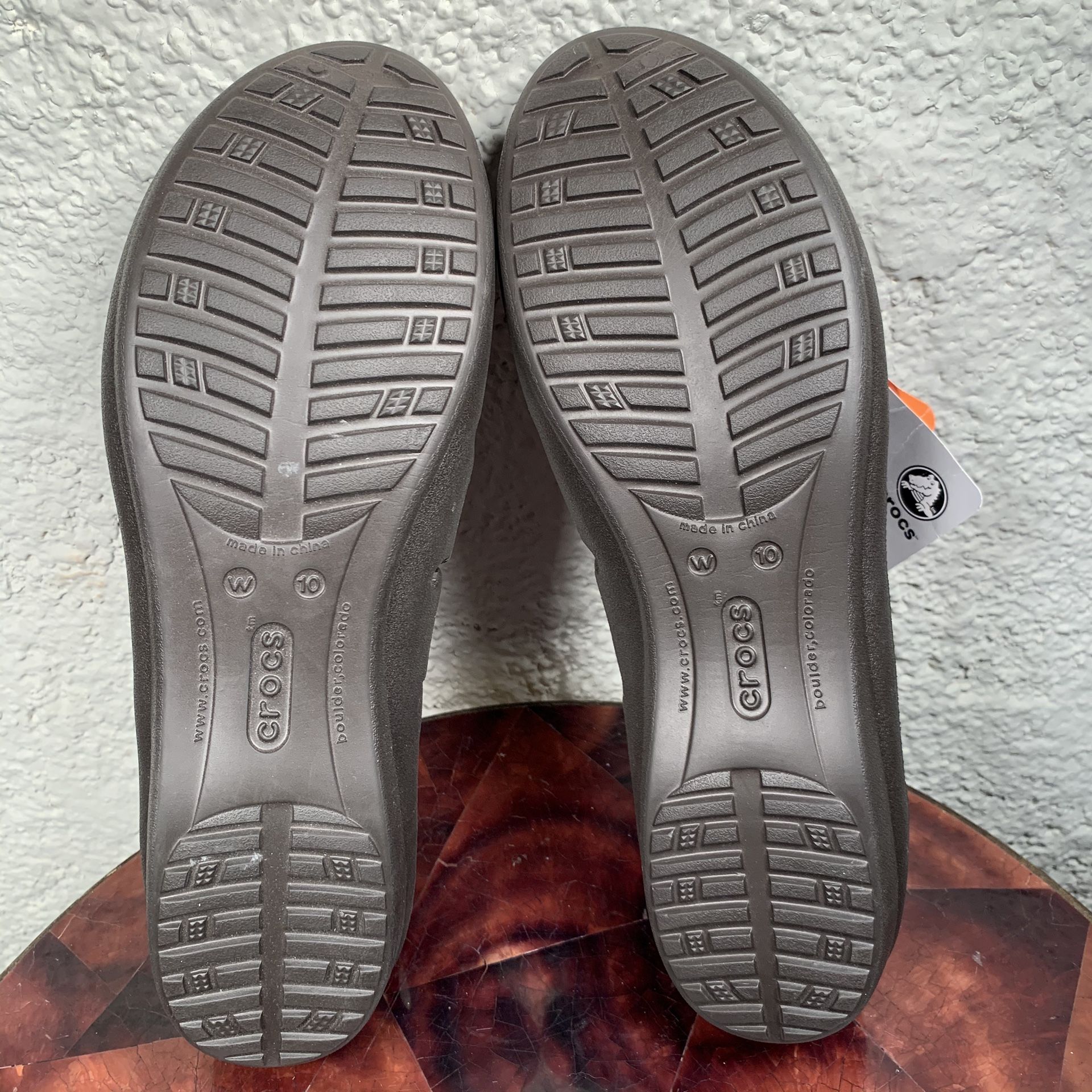NEW Crocs Springi Ballet Flat Slippers Womens 10