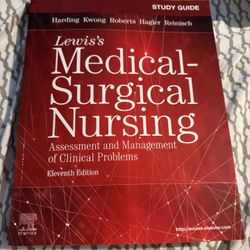Lewis’s Medical-Surgical Nursing Study Guide 11th Edition