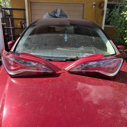 Genesis coupe taillights