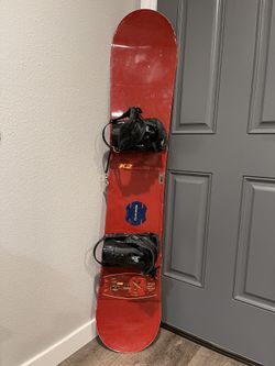 K2 Fatbob Snowboard 158cm with K2 Clicker Step-In Bindings