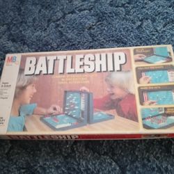 Vintage Battleship game