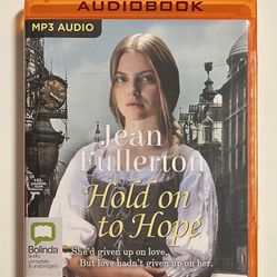 HOLD ON TO HOPE: East End Nolan Family Book #4 by Jean Fullerton (Audio MP3-CD) Unabridged Audiobook *Unused* Historical Saga