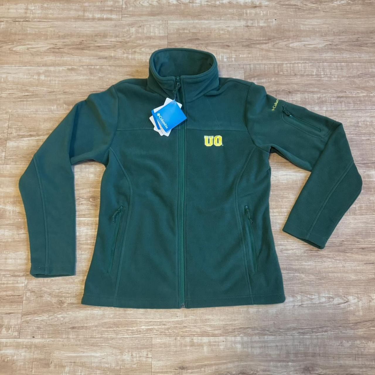 Brand New Women’s Columbia University of Oregon Fleece Zip-Up