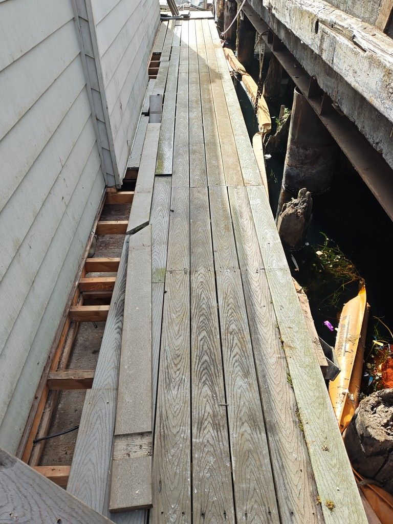 Miss Matched Trex Decking