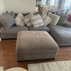 Couch With Ottoman