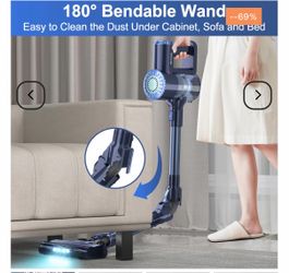 Cordless Stick Vacuum Pretty  Care Lightweight  Carpet Floor Pet Hair W400
