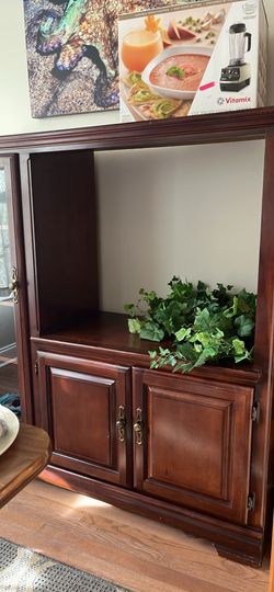 Wood Entertainment Center 