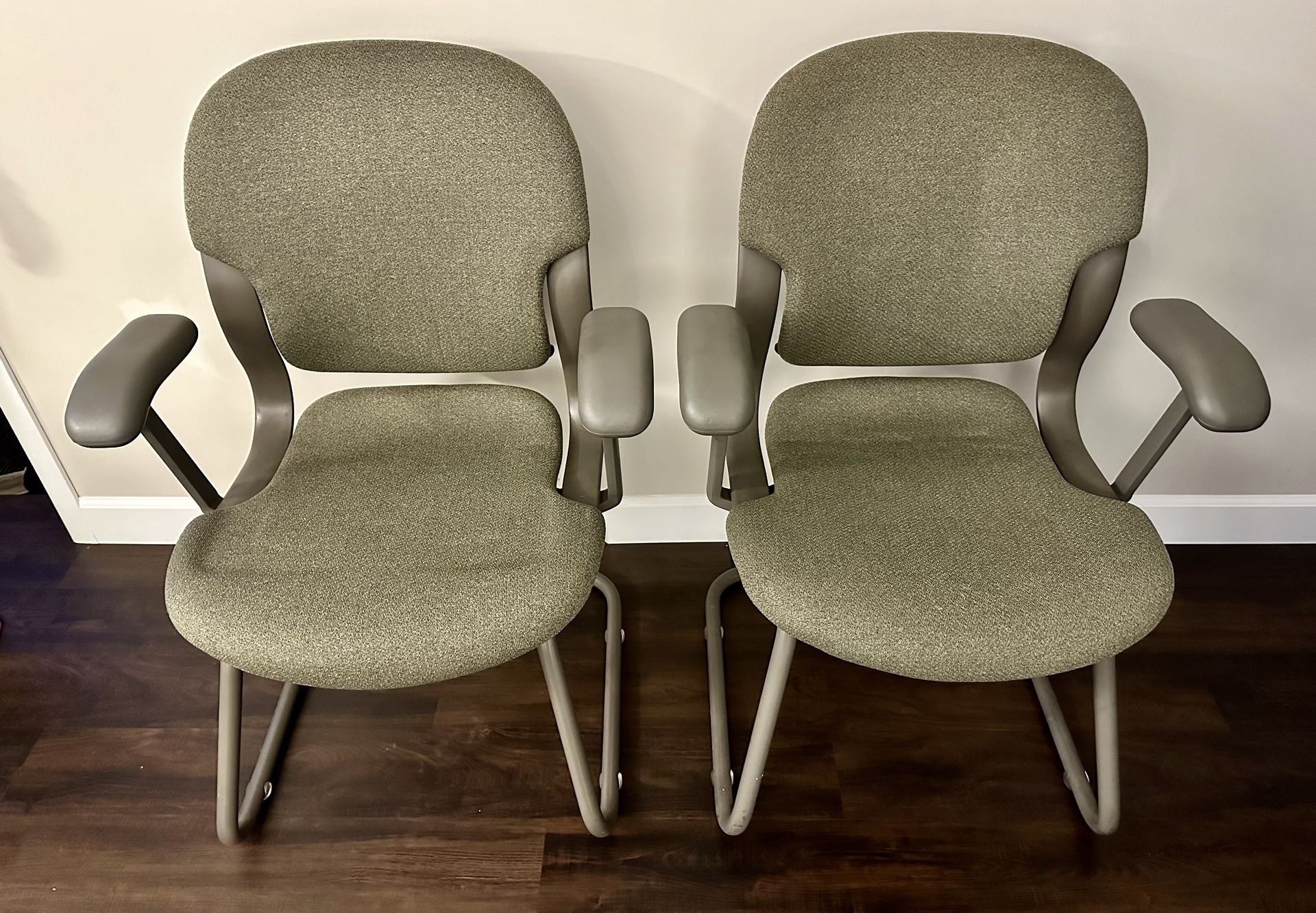 (2) Herman Miller Equa Office Side Chairs