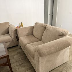 Sofa and Coffee Table On Same