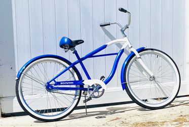 Beach cruiser Schwinn dodger blue