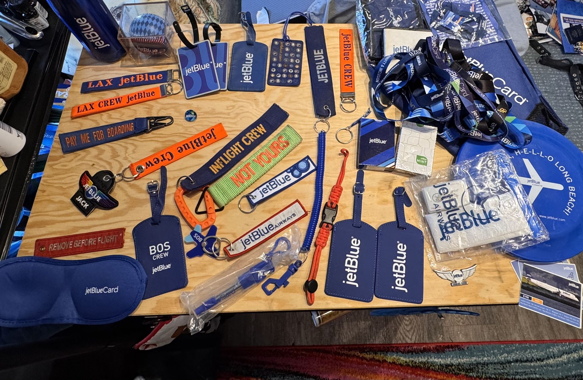 JetBlue Collectibles For Crew Members