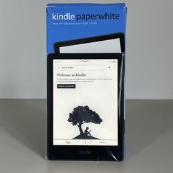 Amazon Kindle Paperwhite 6.8" e-Reader with Adjustable Warm Light - Black