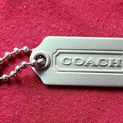 Coach tag