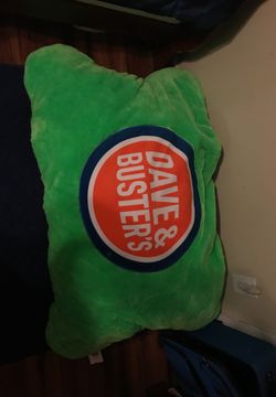 Real bean bag chair, Dave and Buster Huge Pillow and Carry on Suitcase