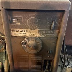 Lincoln Welding Machine Vintage Decorative Piece