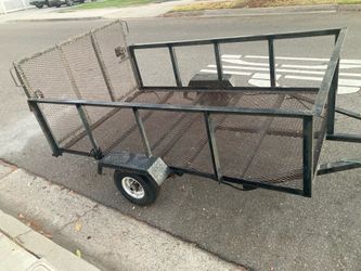 5’ X 8’ Utility Landscape Trailer with Ramp