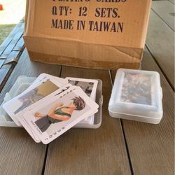 Animation playing cards