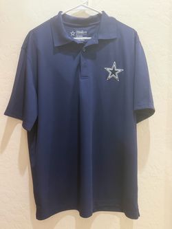 Dallas Cowboys Authentic Navy Polo Shirt SIZE L