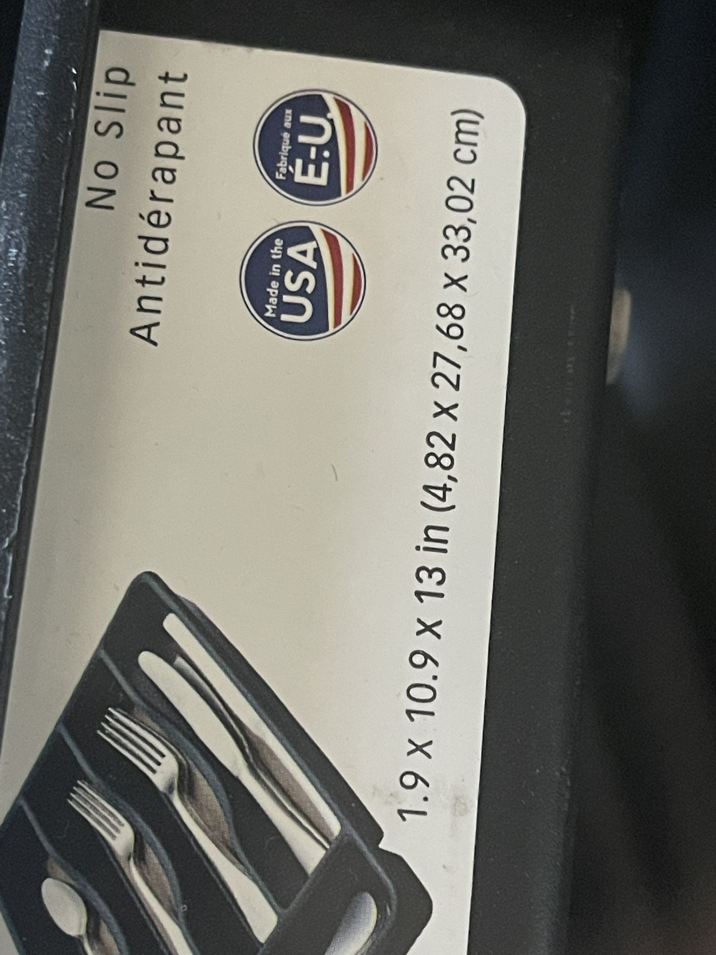 Brand New Non Slip Cutlery Organizer For Drawers 