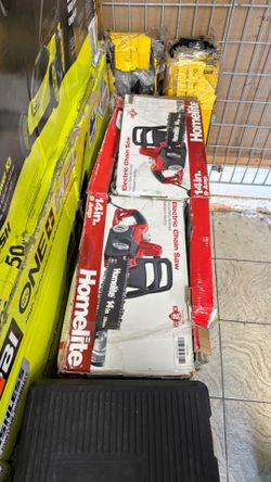 Homelite electric chainsaw $25 each