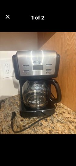 Mr. Coffee 12-cup programmable coffee maker