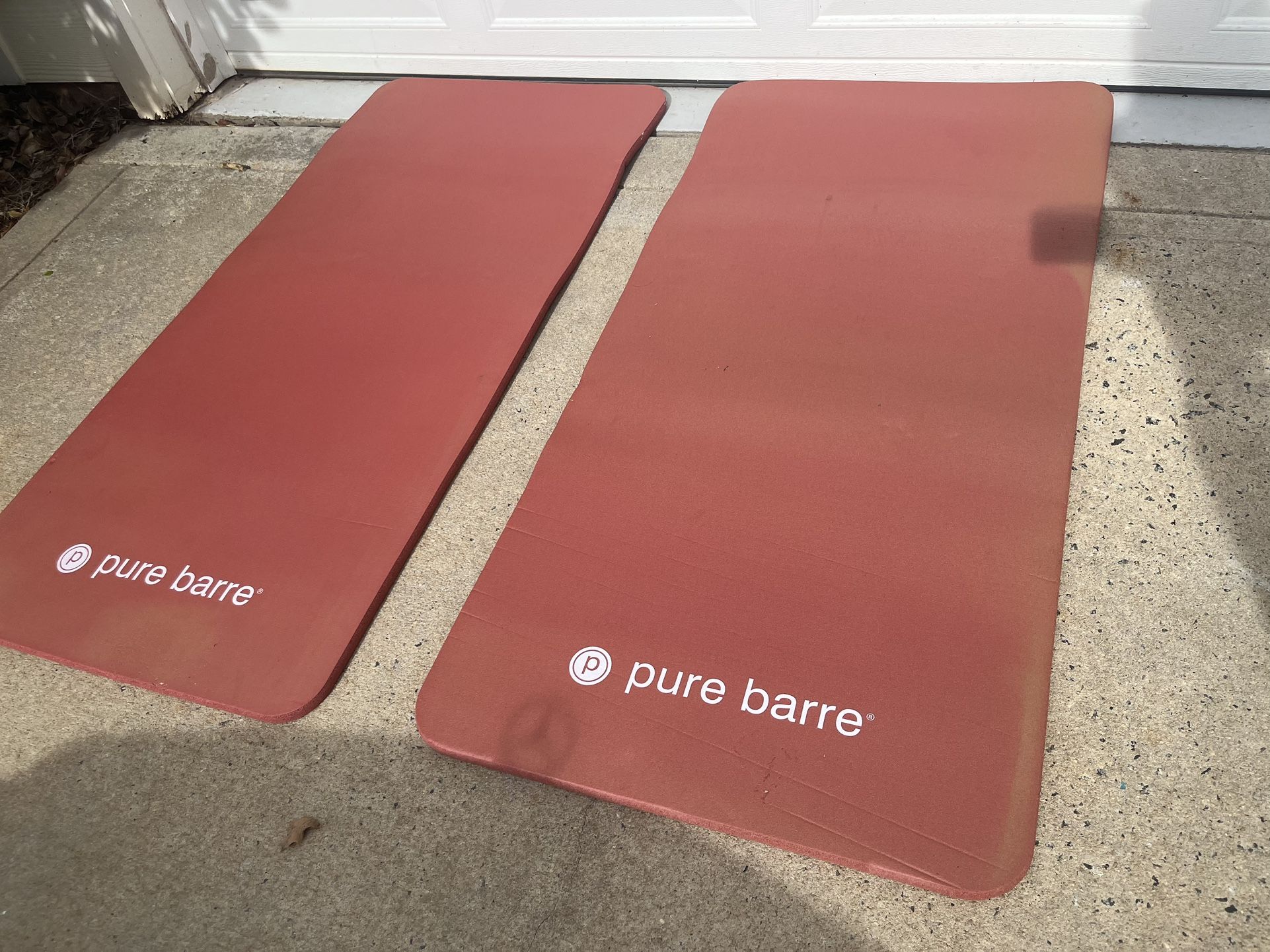 Pure Barre Matts And One 3 Piece Black Mat