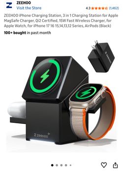 Zeehoo 3-in-1 Charging Station 