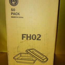 NEW - 50 Food Storage Containers