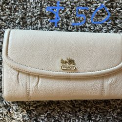 Wallet Coach Cartera De Marca 