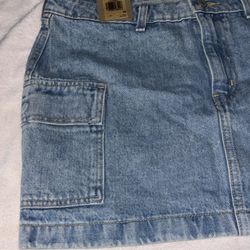 Linda, skirt, cargo brand, authentic Levi's still with store tags, never worn, size 29