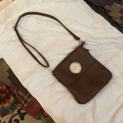 MICHAEL KORS   PURSE (Brown & Gold)